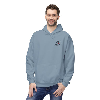 Anime Masked Shinobi Hoodie — 'Every sin tells part of the path' Graphic Pullover
